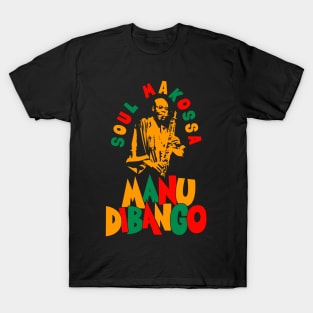 Manu Dibango - Soul Makossa: Funk Icon Tribute Design for T-Shirts T-Shirt